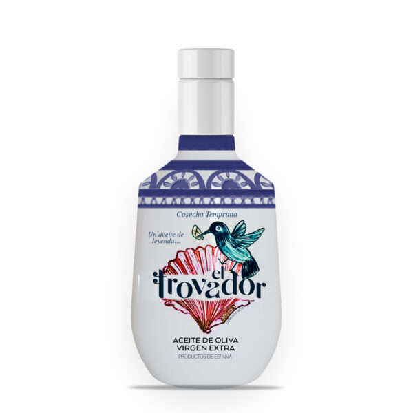 Caja 6 Botellas El Trovador Premium – Aceite de Oliva Virgen Extra Selección Gourmet Cosecha Temprana (SIN ESTUCHE)