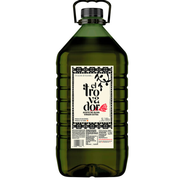 Caja Familiar 3 Botellas de 5 L - Aceite de Oliva Virgen Extra El Trovador