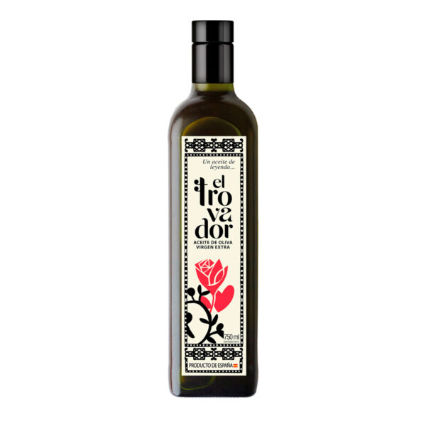 Caja de 15 botellas 750 ml - Aceite de Oliva Virgen Extra El Trovador
