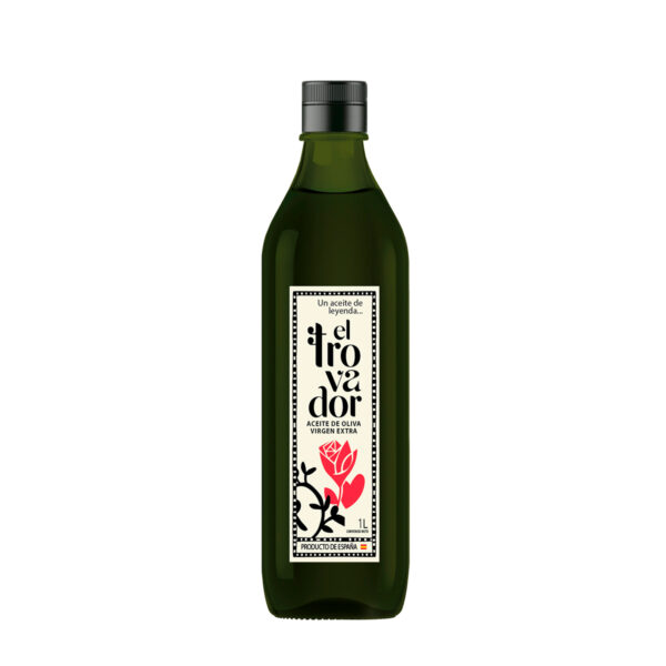 Caja 15 Botellas de 1 L - Aceite de Oliva Virgen Extra El Trovador