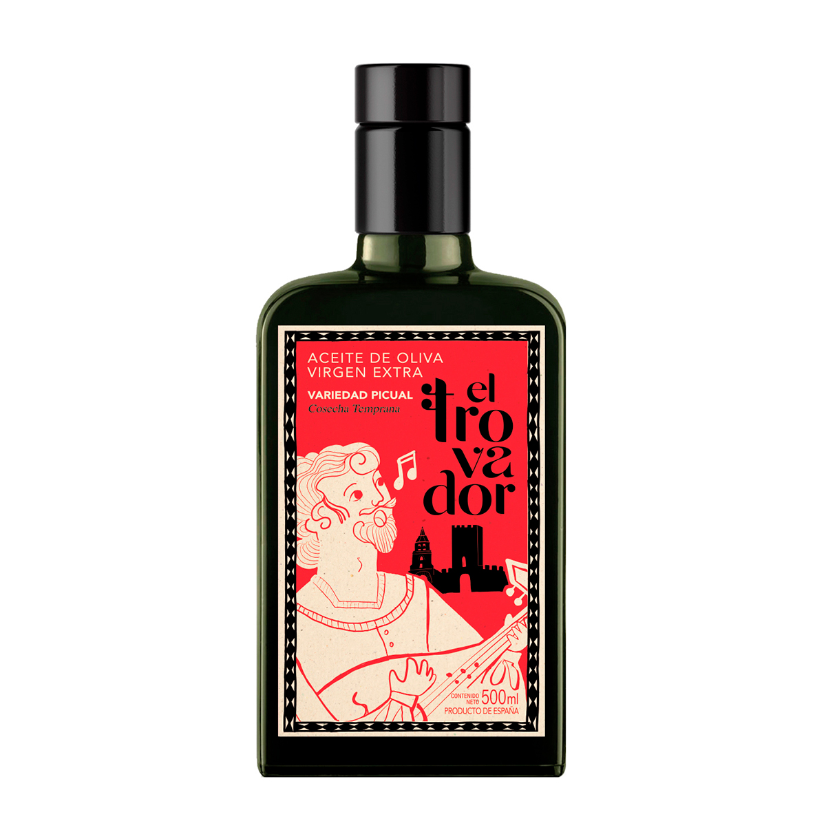 Caja 9 uds. El Trovador Cosecha Temprana – 500 ML (SIN ESTUCHE)