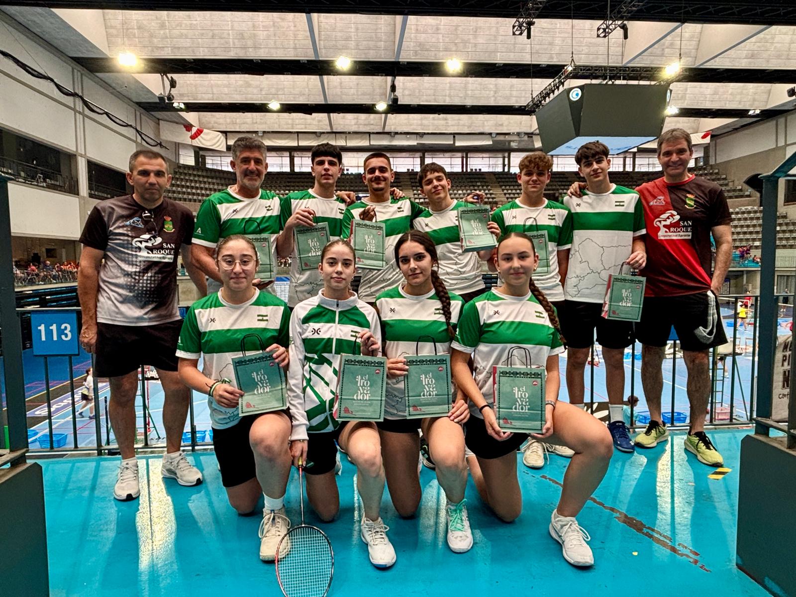 El Trovador brilla en el Campeonato de España de Selecciones Autonómicas de Bádminton